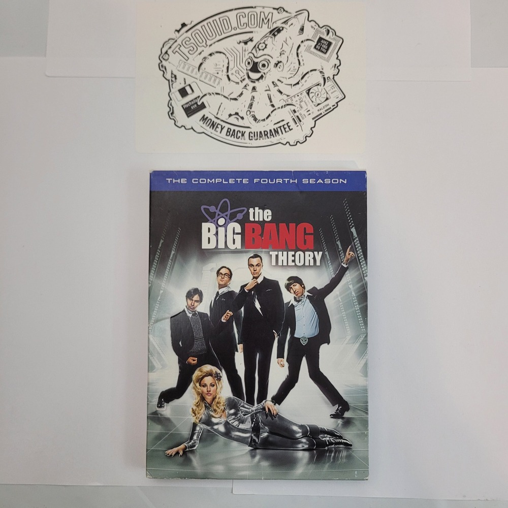 Warner Bros The Big Bang Theory DVD The Complete Fourth Season 3-Disc Set
